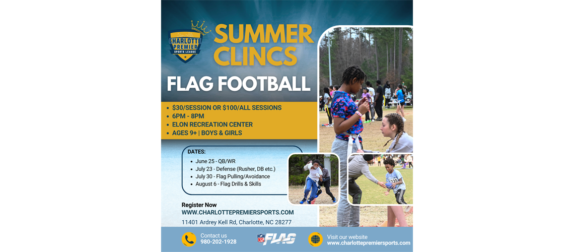 Summer Flag Football Clinics