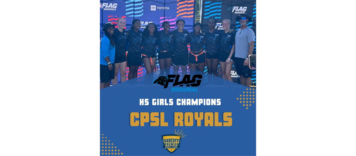 Panthers NFL Flag Regional Champs - HS Girls